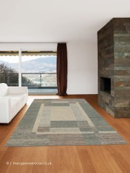 Artico Teal Rug - Thumbnail - 2