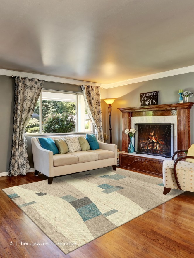 Fenuma Aqua Mix Rug - 2