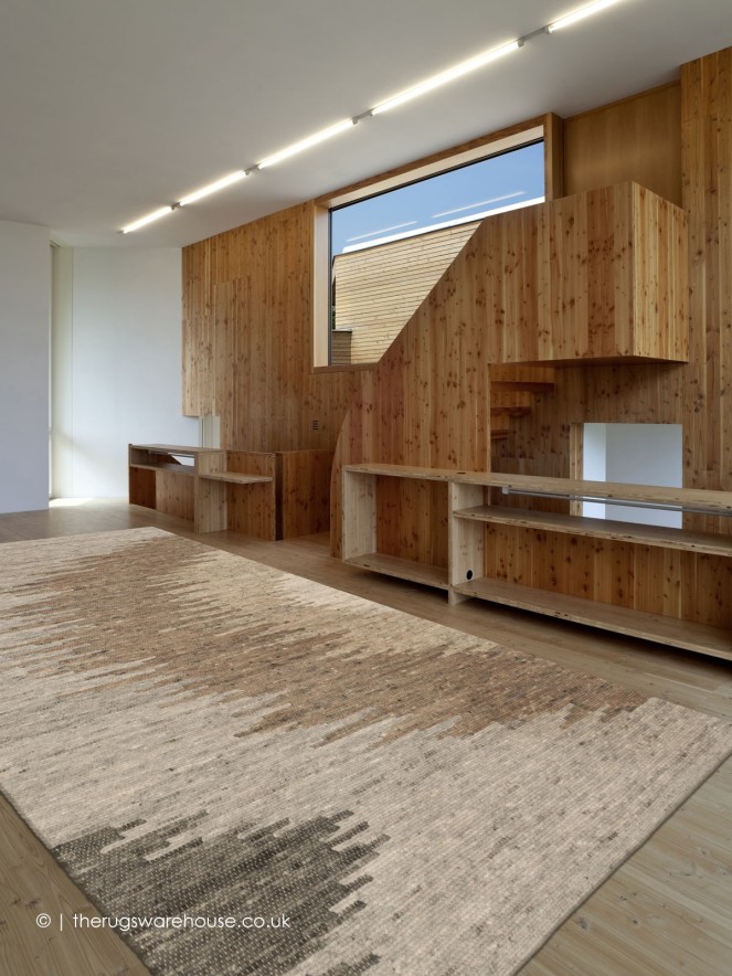 Gora Grey Brown Rug - 2