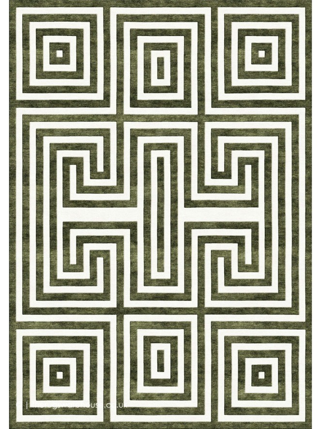 Greko Green Rug - 2