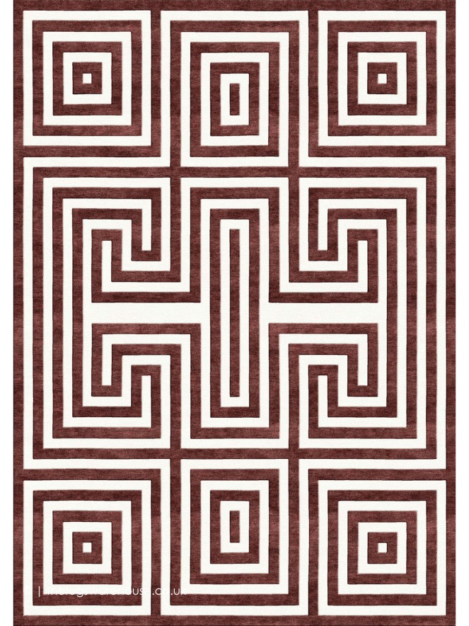 Greko Terracotta Rug - 2