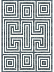 Greko Petrol Rug - Thumbnail - 2