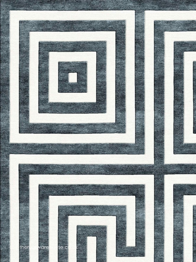 Greko Petrol Rug - 3