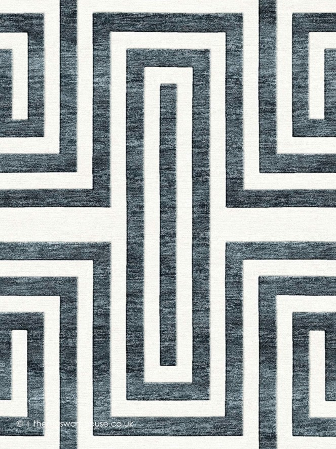 Greko Petrol Rug - 4