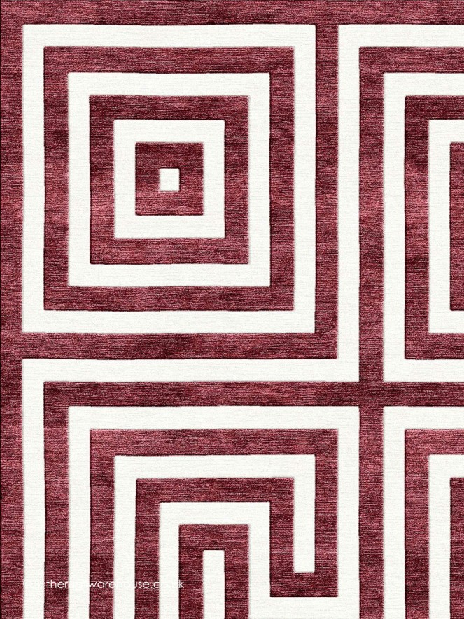 Greko Red Rug - 3