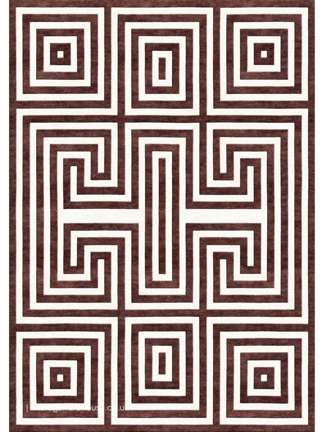 Greko Brown Rug - 2