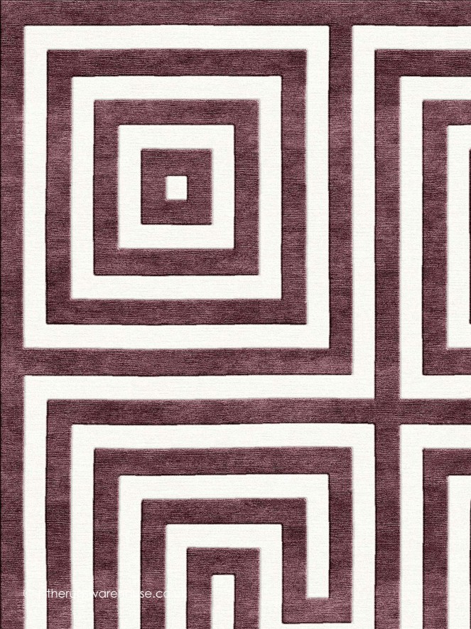 Greko Aubergine Rug - 3