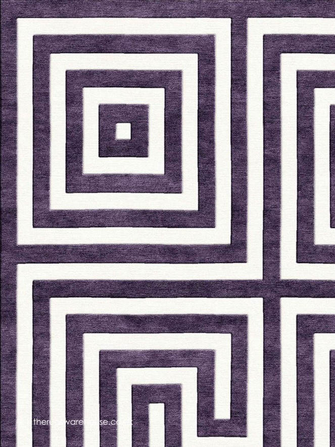 Greko Purple Rug - 3