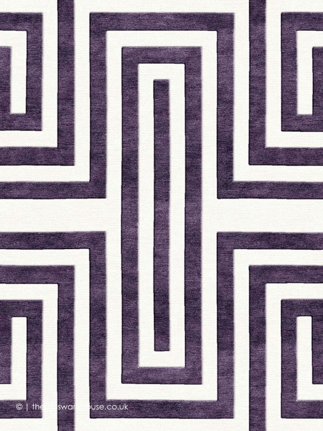 Greko Purple Rug - 4