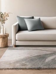 Mirage Illusion Blue Rug - Thumbnail - 2
