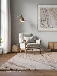 Mirage Quartz Beige Rug - Thumbnail - 2
