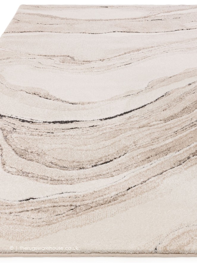 Mirage Quartz Beige Rug - 9