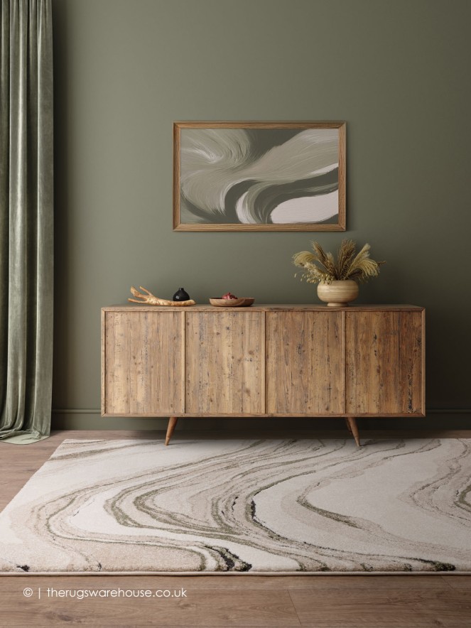 Mirage Quartz Green Rug - 2