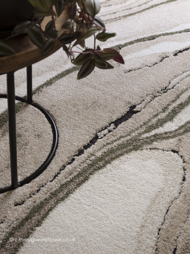 Mirage Quartz Green Rug - 3