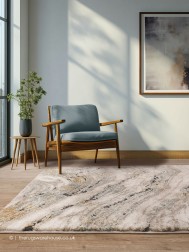 Mirage Wave Blue Rug - Thumbnail - 2