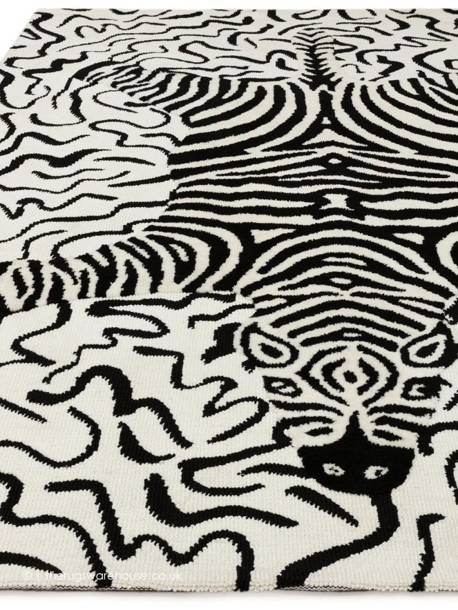 Wilder Zebra Mono Rug - 8