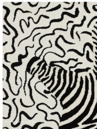 Wilder Zebra Mono Rug - Thumbnail - 6