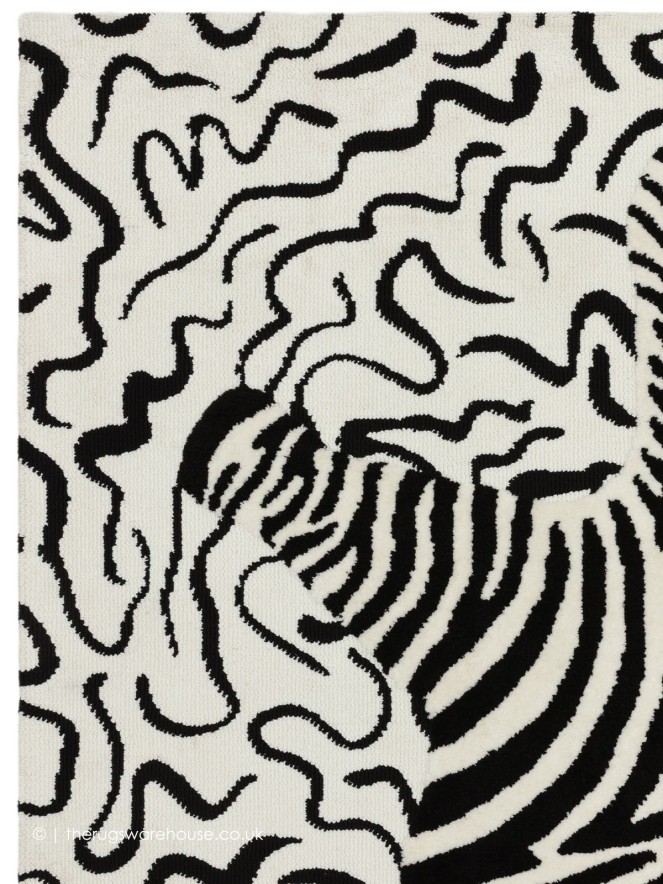 Wilder Zebra Mono Rug - 6