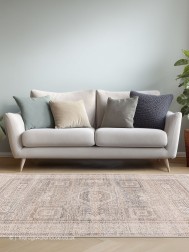 Arenella Silver Beige Rug - Thumbnail - 2