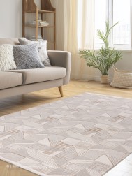 Empalot Beige Silver Rug - Thumbnail - 2