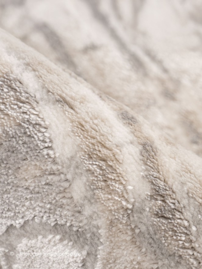 Sormiou Beige Silver Rug - 3