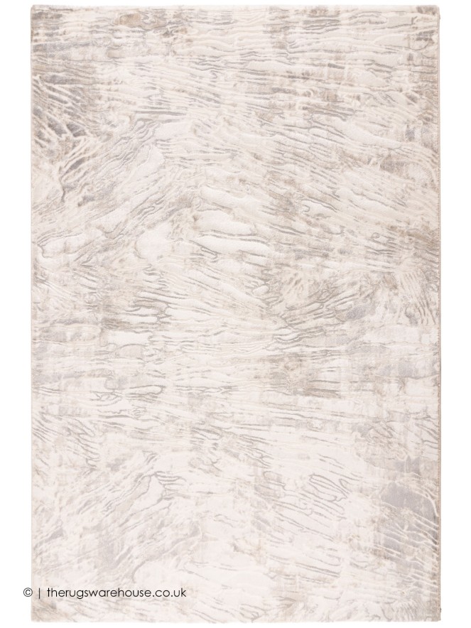 Sormiou Beige Silver Rug - 6