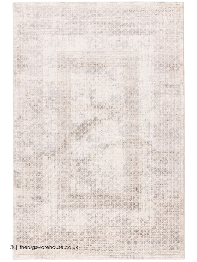Avoriaz Beige Silver Rug - 6