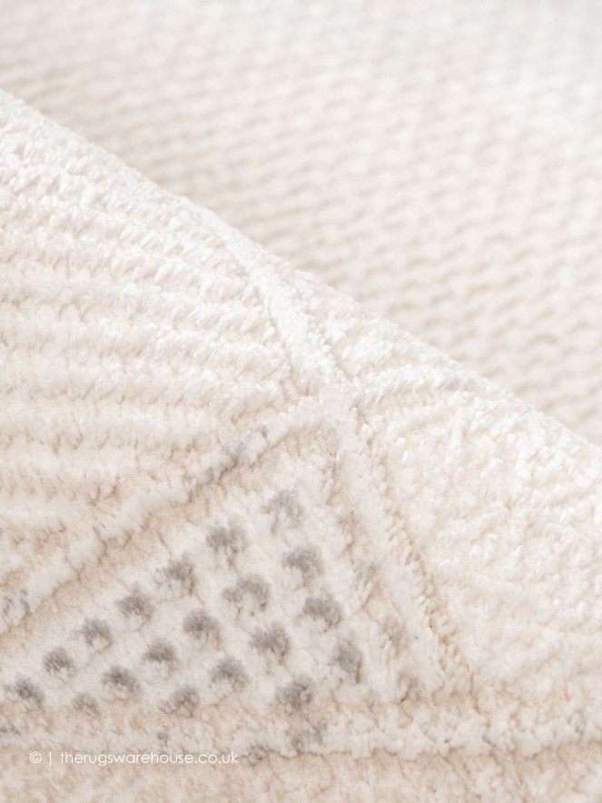 Chartrons Beige Silver Rug - 3