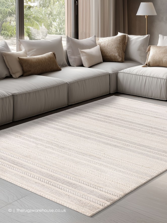Cimiez Silver Ivory Rug - 2