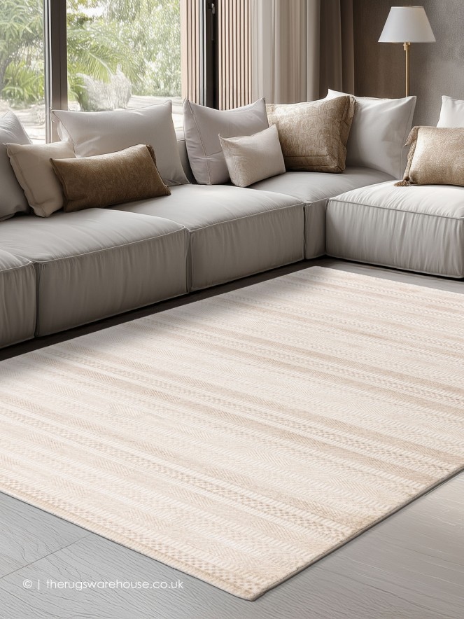 Cimiez Beige Ivory Rug - 2