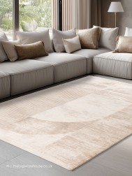 Carabacel Beige Rug - Thumbnail - 2