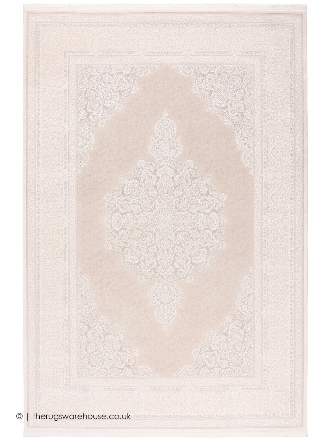Sorbonne Ivory Silver Rug - 6