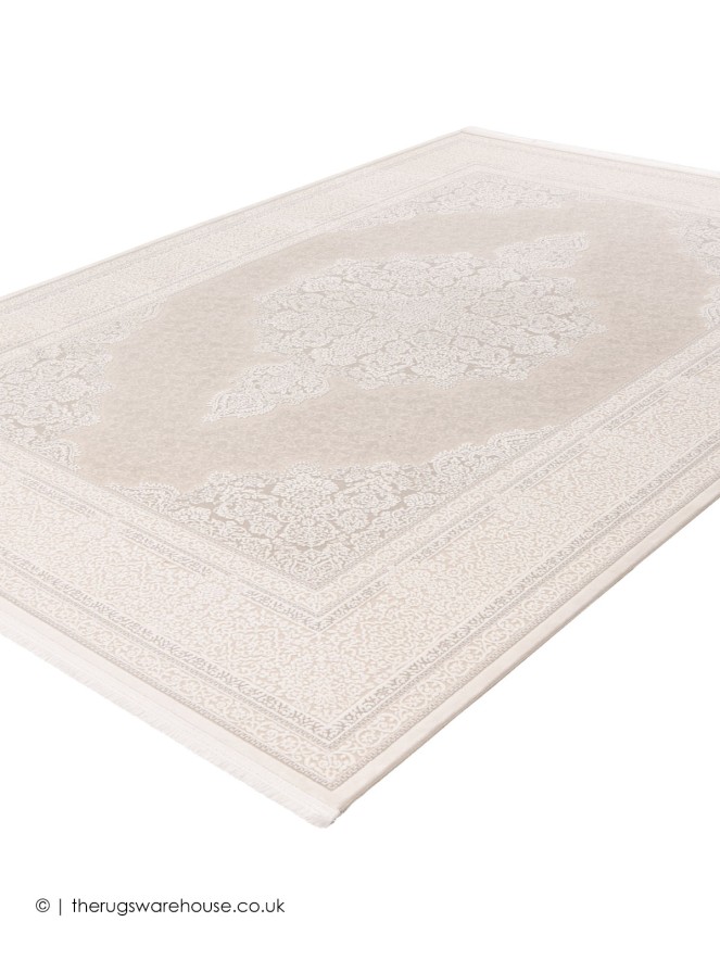 Sorbonne Ivory Silver Rug - 5