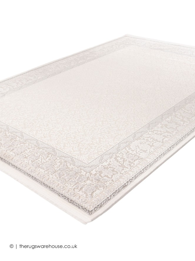 Chalvagne Ivory Silver Rug - 5