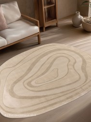 Ricasoli Beige Rug - Thumbnail - 2