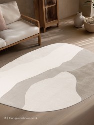 Calafuria Ivory Silver Rug - Thumbnail - 2