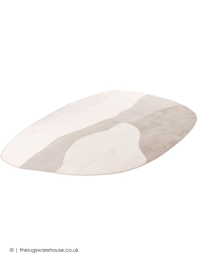 Calafuria Ivory Silver Rug - 5
