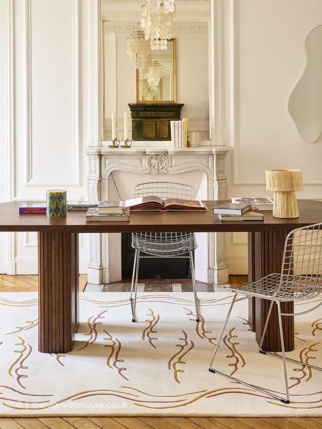 Nazare Ecru Brique Rug - 2