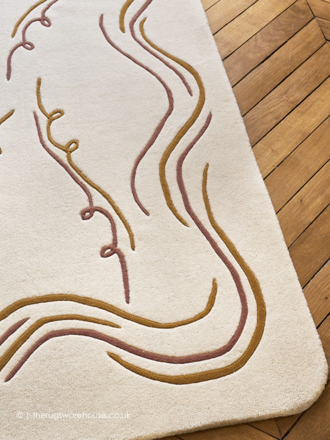 Nazare Ecru Brique Rug - 7