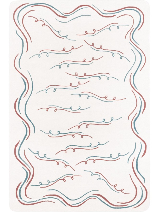 Nazare Blanc Bleu Rug - 4