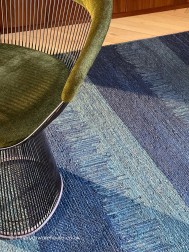 Almonia Bleu Rug - Thumbnail - 5