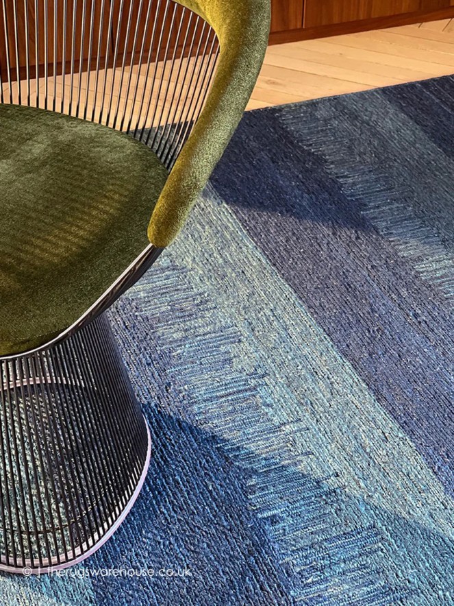 Almonia Bleu Rug - 5