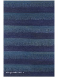 Almonia Bleu Rug - Thumbnail - 7