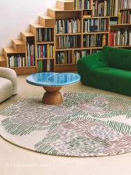 Paysage Printemps Circle Rug - Thumbnail - 2