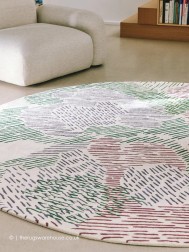 Paysage Printemps Circle Rug - Thumbnail - 3