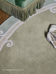 Syracuse Sauge Circle Rug - Thumbnail - 4