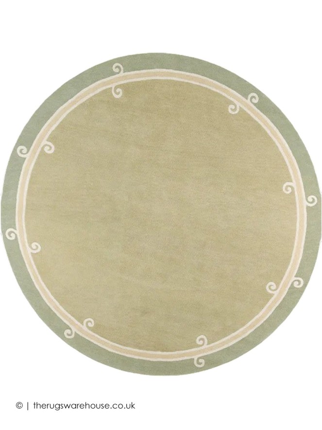Syracuse Sauge Circle Rug - 5