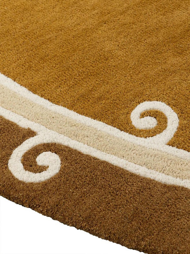 Syracuse Tabac Circle Rug - 3