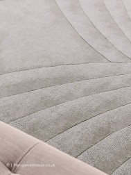 Volute Silver Circle Rug - Thumbnail - 3