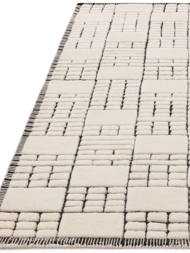 Empire Cream Black Rug - 7